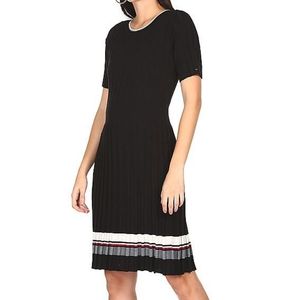 TOMMY HILFIGER black mini dress